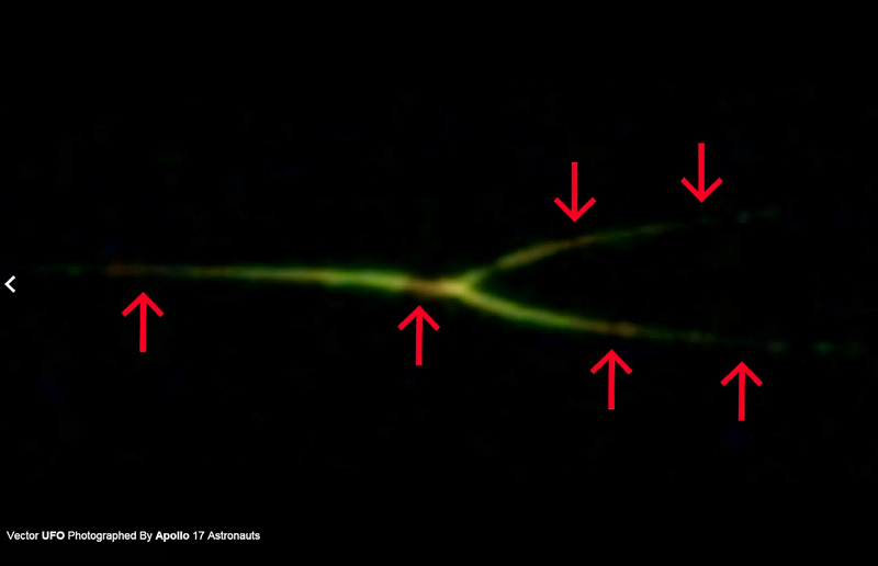 Apollo Lunar Surface Green UFO Enh 5